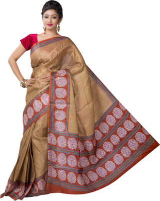 

Ishin Printed Fashion Art Silk Saree(Multicolor)