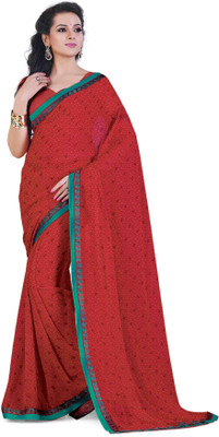 

Ridham Sarees Printed Fashion Handloom Chiffon Saree(Multicolor)