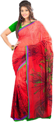 

Indian Wear Online Printed Fashion Art Silk Saree(Multicolor), Multicolor169