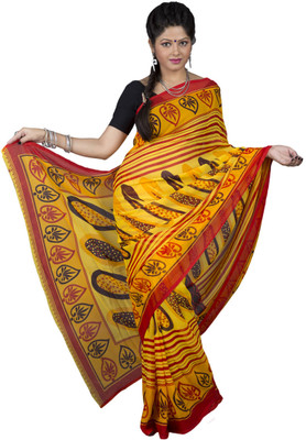 

Hawai Printed Fashion Georgette Saree(Multicolor)