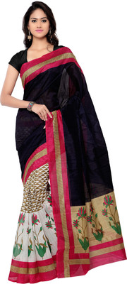 

Aashritha Embellished Bollywood Silk Saree(Multicolor), Blue