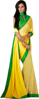 

Viva N Diva Self Design Fashion Georgette Saree(Yellow)
