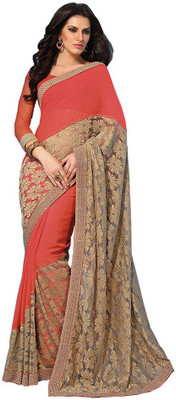

Stylish Girls Printed Fashion Pure Chiffon Saree(Multicolor), Multicolor387