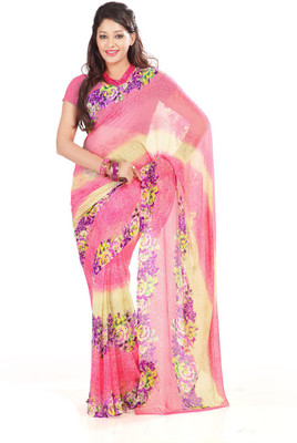 

Indian Wear Online Printed Fashion Art Silk Saree(Multicolor), Multicolor226