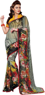 

Saara Printed Fashion Georgette Saree(Multicolor)