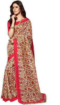 

JTInternational Printed Bollywood Art Silk Saree(Multicolor)