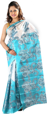 

Anushree Saree Self Design Fashion Satin Saree(Multicolor), White