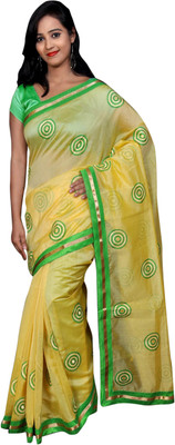 

Sunaina Printed Fashion Art Silk Saree(Multicolor)