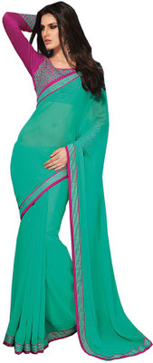 

Party Wear Dresses Printed Fashion Pure Chiffon Saree(Multicolor), Multicolor373