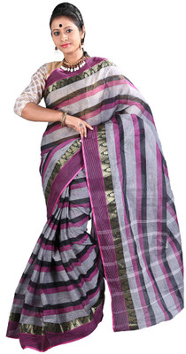 

Hawai Self Design Fashion Cotton Saree(Multicolor)