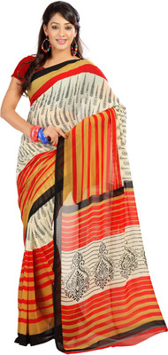

Party Wear Dresses Printed Fashion Art Silk Saree(Multicolor), Multicolor319