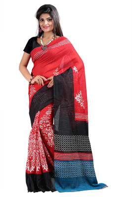 

Anushree Saree Self Design Bhagalpuri Khadi Saree(Multicolor)