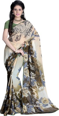 

Khushali Self Design, Printed Fashion Georgette Saree(Multicolor)