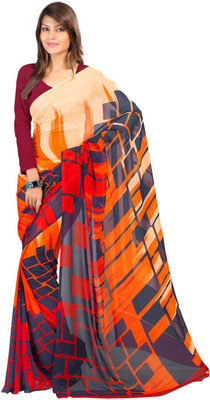 

Indian Wear Online Printed Fashion Art Silk Saree(Multicolor), Multicolor276