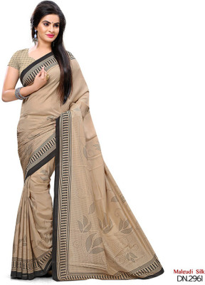 

Sunaina Printed Bhagalpuri Art Silk Saree(Multicolor)