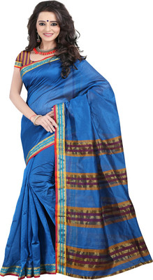 

Ansu Fashion Solid Fashion Georgette Saree(Green)