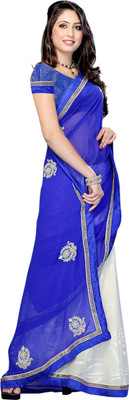 

Suvastram Embroidered Fashion Georgette Saree(Multicolor)