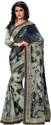 

Stylezone Embroidered Fashion Georgette Saree(Multicolor)