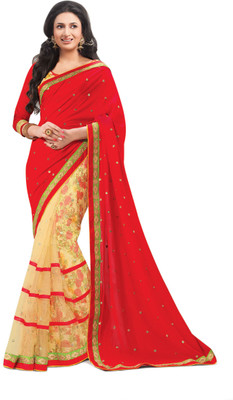 

Ridham Sarees Self Design Fashion Handloom Net Saree(Multicolor)