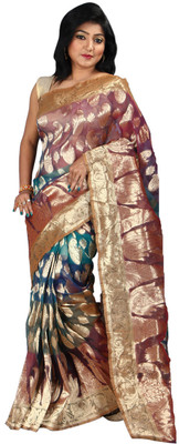 

Hawai Printed Fashion Georgette Saree(Multicolor)