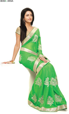 

Ridham Sarees Self Design Fashion Georgette Saree(Multicolor)