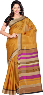 

Sunaina Solid Fashion Art Silk Saree(Multicolor)