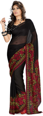 

Ishin Printed Fashion Georgette Saree(Multicolor)