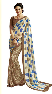 

Khushali Self Design, Printed Fashion Georgette Saree(Multicolor, Beige, Brown), Beige;brown;multicolor