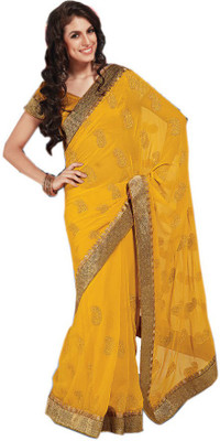 

Party Wear Dresses Printed Fashion Pure Chiffon Saree(Multicolor), Multicolor317