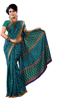 

Sunaina Printed Fashion Art Silk Saree(Multicolor)