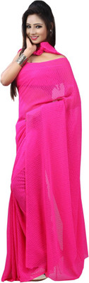 

Lovelylook Printed Fashion Georgette Saree(Pink)