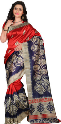 Vastrakala Printed Bollywood Art Silk Saree(Multicolor) available at flipkart for Rs.440