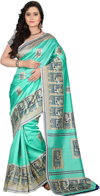 Vastrakala Printed Bollywood Art Silk Saree(Multicolor) available at flipkart for Rs.440