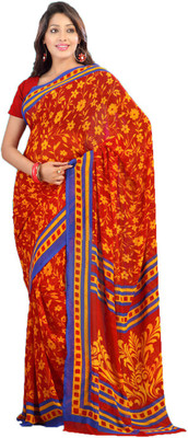 

Party Wear Dresses Printed Fashion Art Silk Saree(Multicolor), Multicolor187