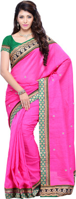 

JTInternational Geometric Print Fashion Art Silk Saree(Multicolor), Multi color
