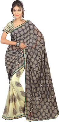 

Party Wear Dresses Printed Fashion Art Silk Saree(Multicolor), Multicolor140