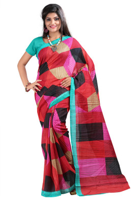 

Anushree Saree Self Design Bhagalpuri Khadi Saree(Multicolor)
