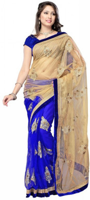 

Aksh Fashion Printed Bollywood Georgette Saree(Multicolor)