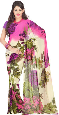 

Indian Wear Online Printed Fashion Art Silk Saree(Multicolor), Multicolor221