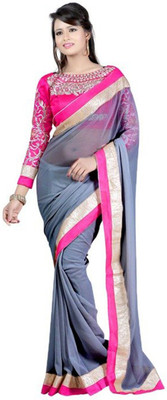 

Indian Wear Online Printed Fashion Art Silk Saree(Multicolor)