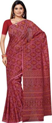 

Shelina Printed Fashion Cotton Saree(Maroon)