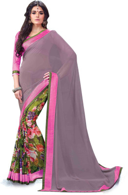 

Indianbeauty Self Design, Printed Fashion Pure Georgette Saree(Multicolor)