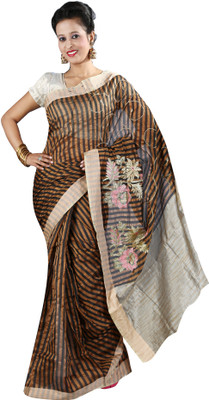 

Anushree Saree Self Design Fashion Chanderi Saree(Multicolor)