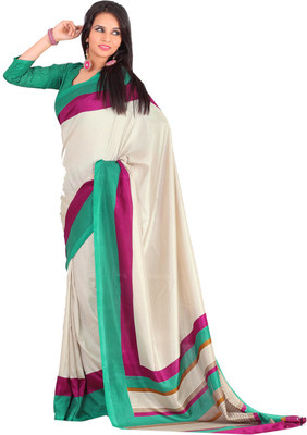

Sunaina Printed Fashion Art Silk Saree(Green)