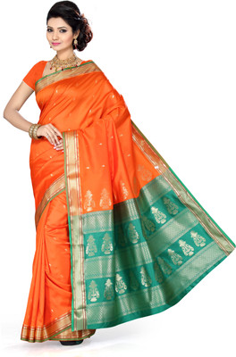 

Ishin Self Design Fashion Art Silk Saree(Multicolor)