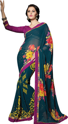 

Khoobee Self Design, Printed, Embellished Fashion Georgette, Satin, Chiffon Saree(Grey, Pink, Multicolor), Grey;multicolor;pink