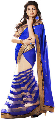 

Aksh Fashion Self Design Bollywood Art Silk Saree(Multicolor)
