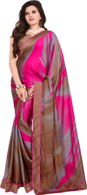 

Khushali Self Design, Printed Fashion Art Silk, Crepe Saree(Multicolor)