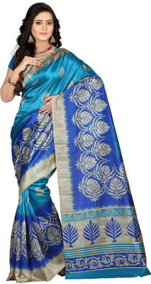

Vastrakala Printed Bollywood Art Silk Saree(Multicolor)