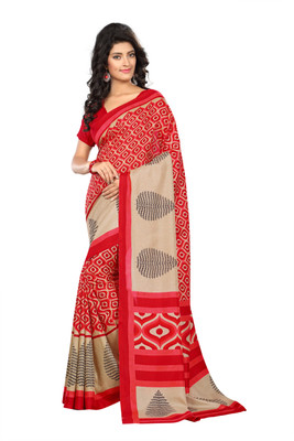 

JTInternational Printed Manipuri Silk Saree(Multicolor)